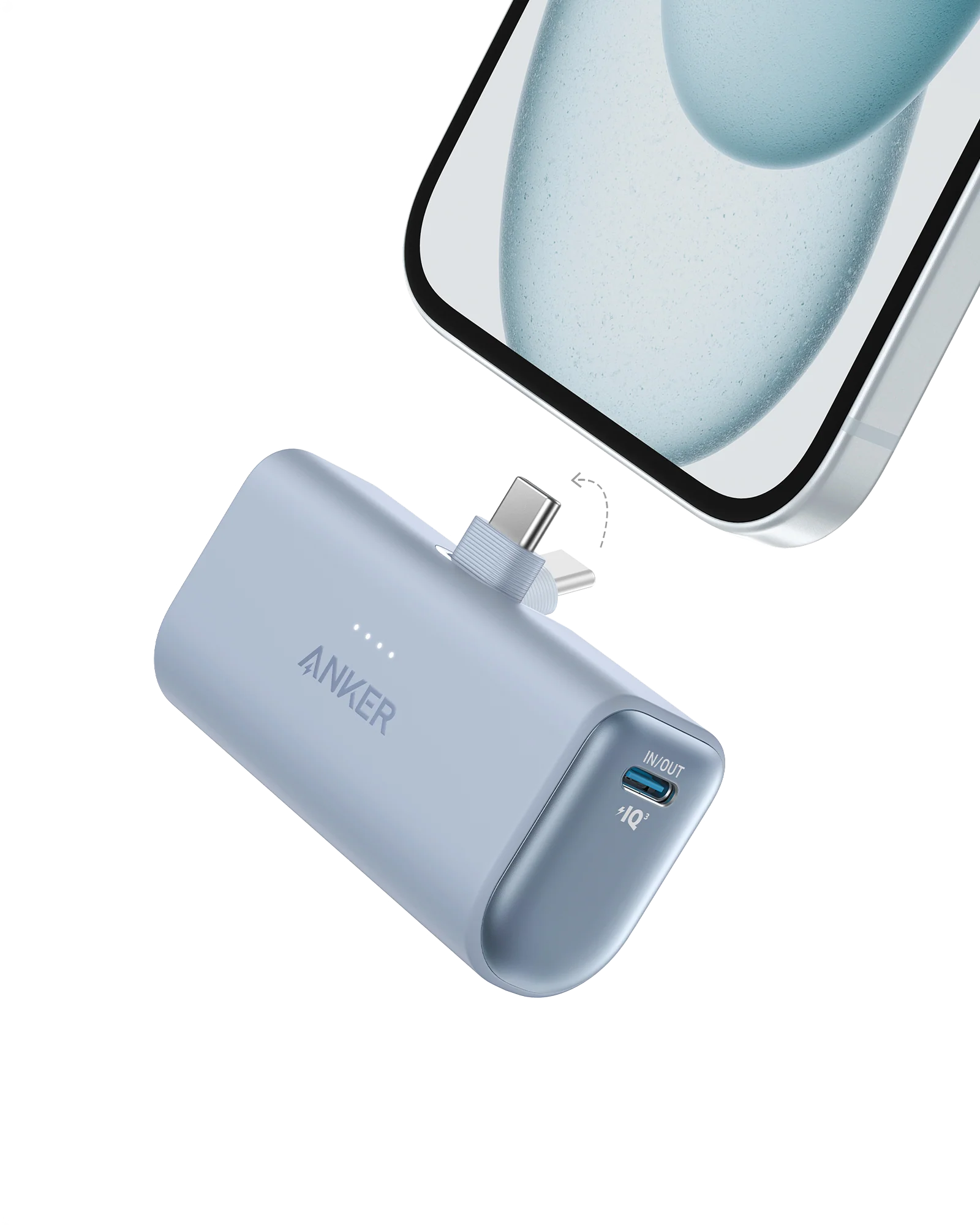 Anker Nano Powerbank (22,5W, Integrierter USB-C Konnektor) - Image 4