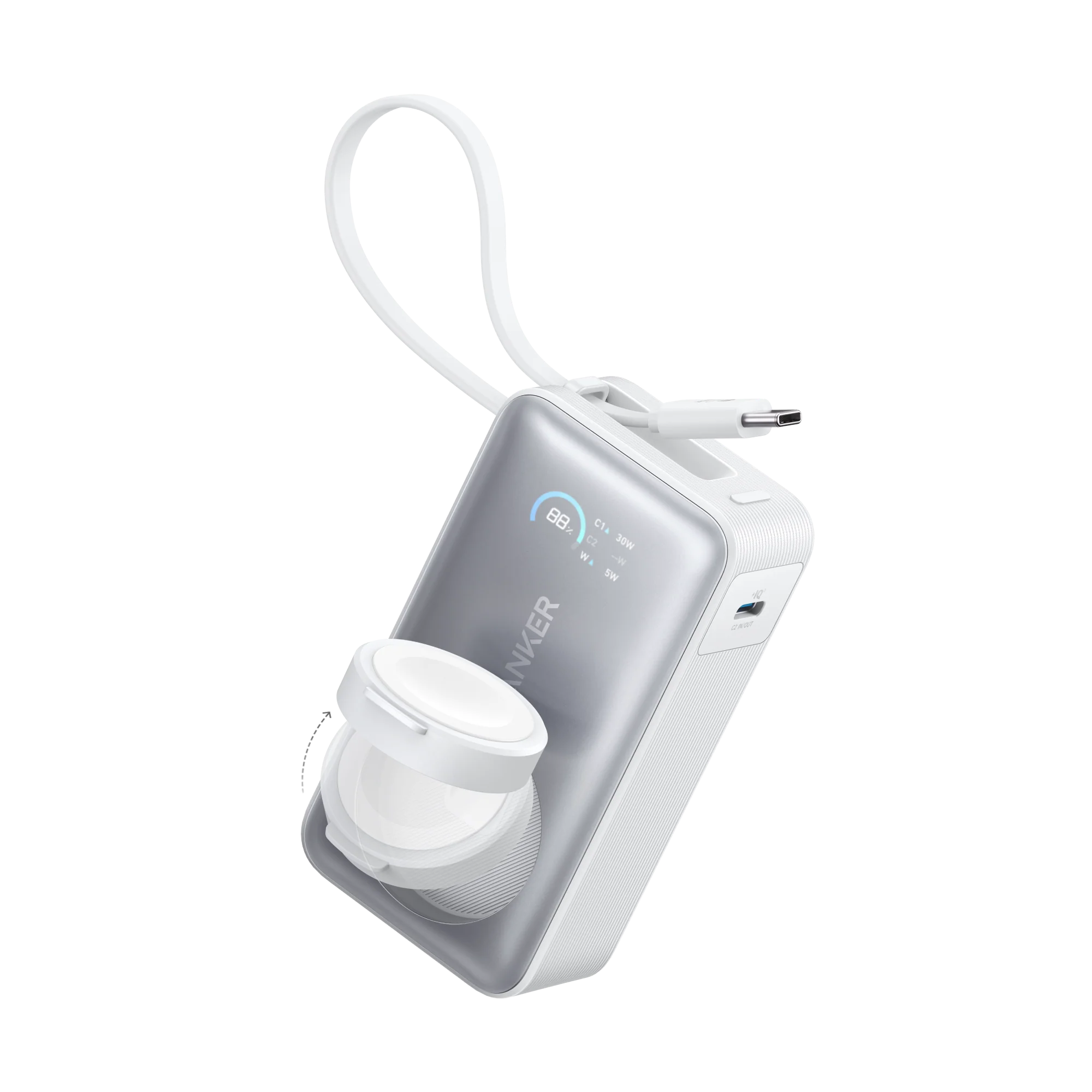 Anker MagGo Powerbank (10000mAh, 35W, für Apple Watch) - Image 7