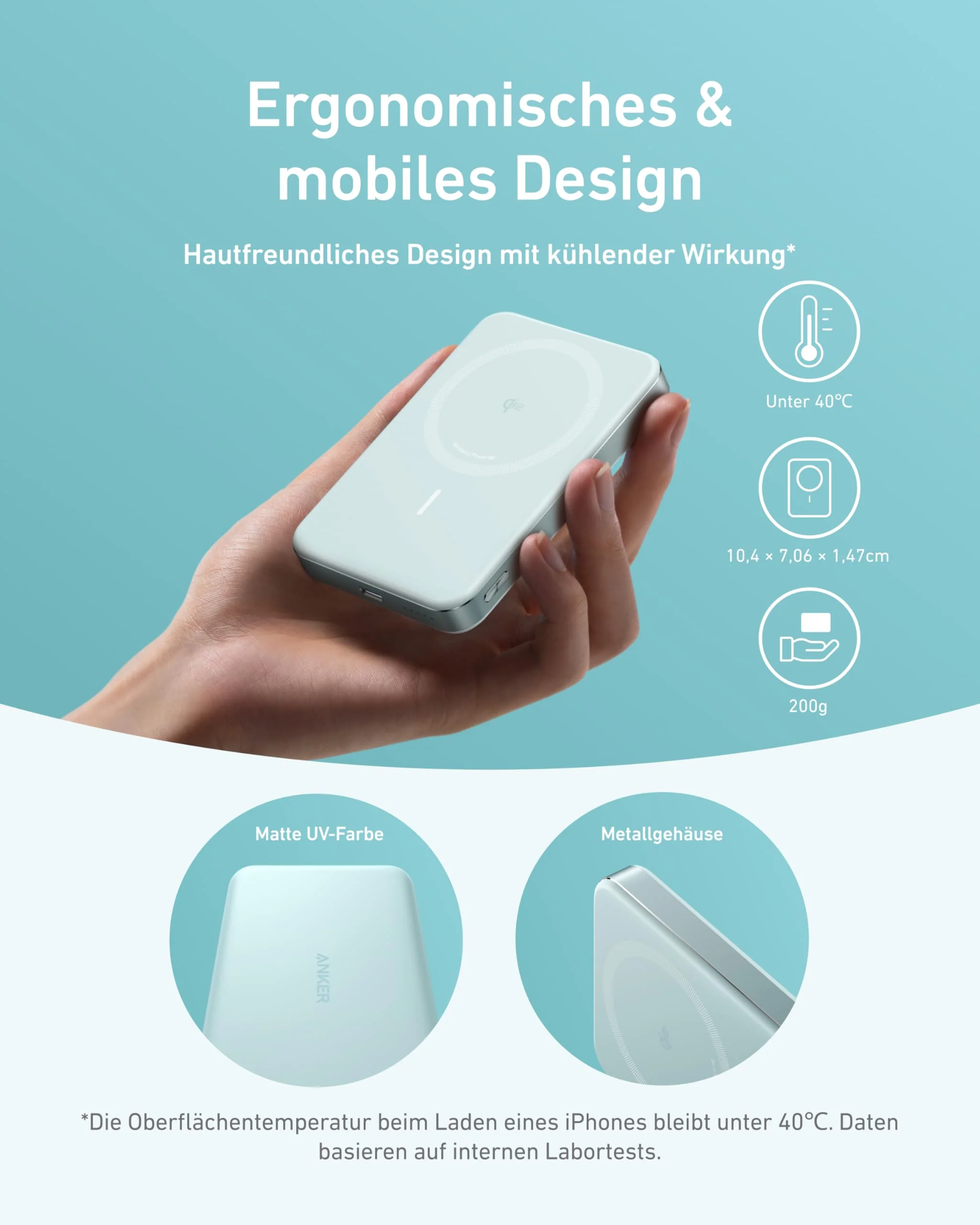 Anker MagGo Powerbank (10000mAh, Slim) - Image 14