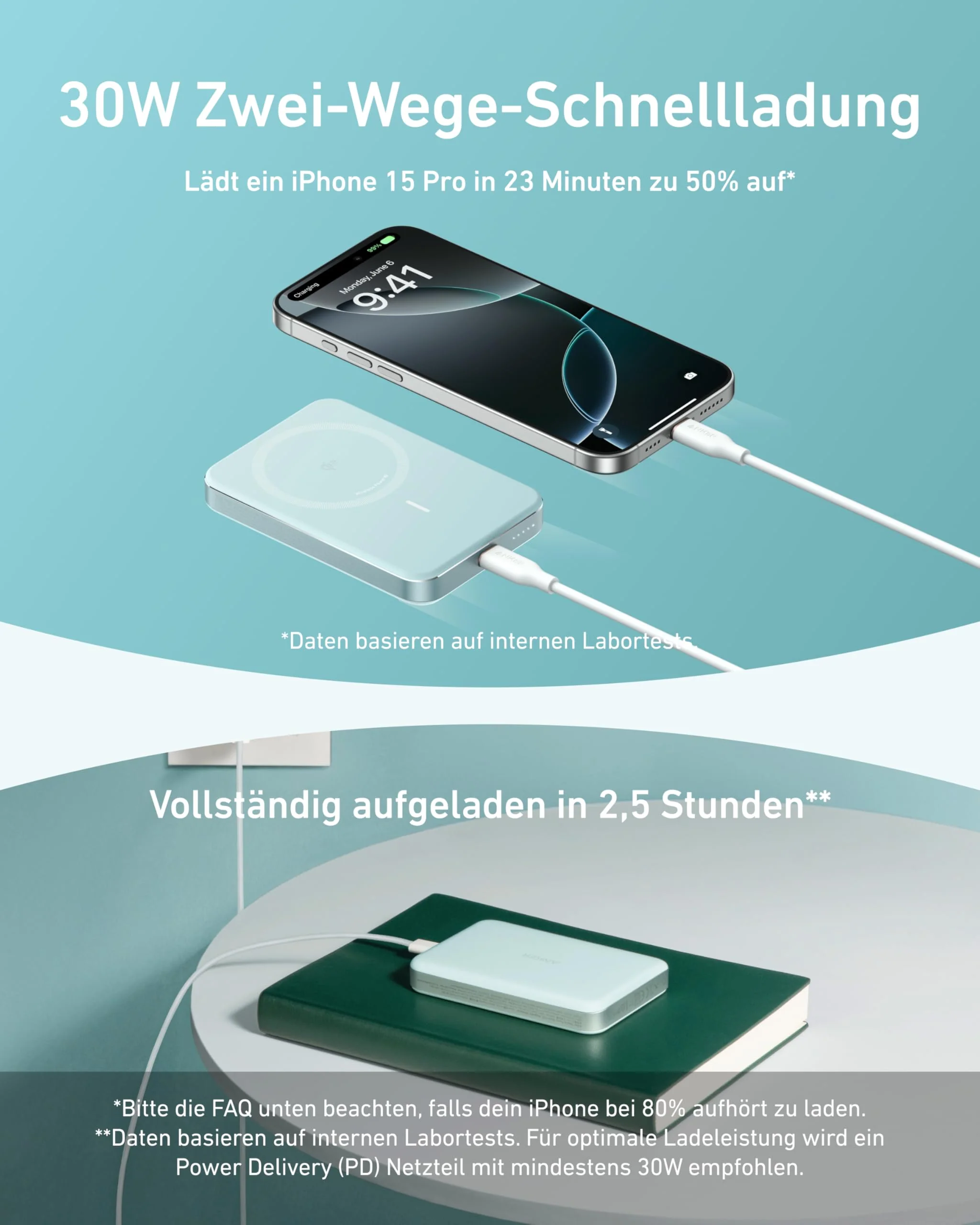 Anker MagGo Powerbank (10000mAh, Slim) - Image 18