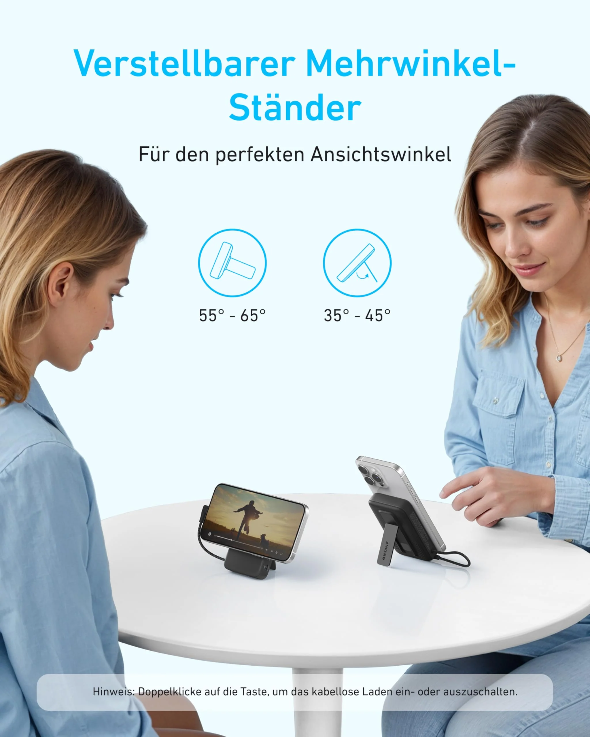 Anker Zolo Powerbank (10K, Magnetisch, Integriertes USB-C Kabel) - Image 4