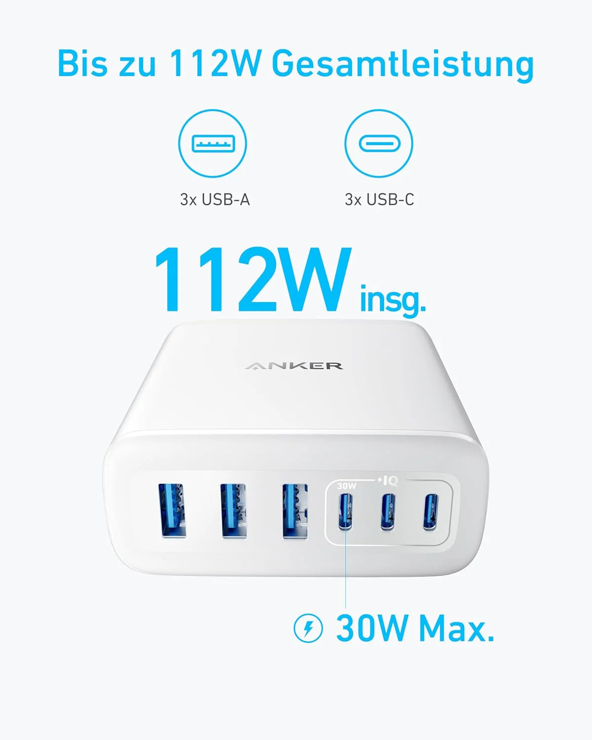 Anker 112W USB C Ladegerät - Image 12