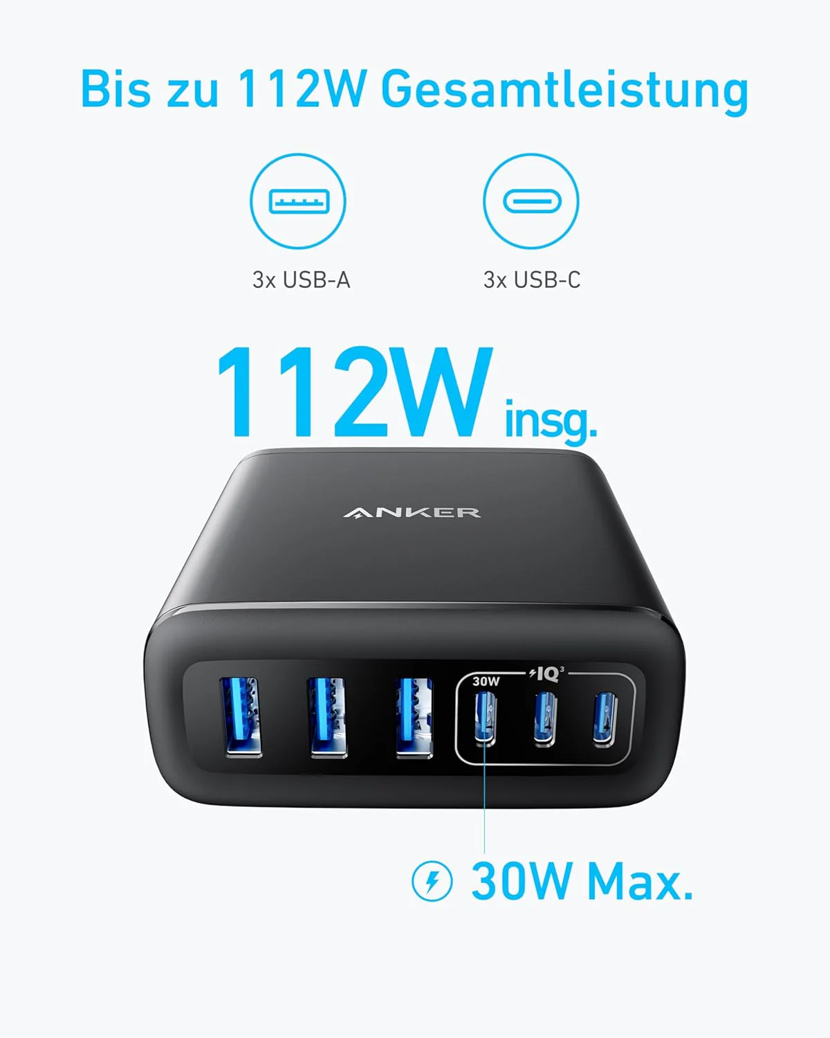 Anker 112W USB C Ladegerät - Image 4