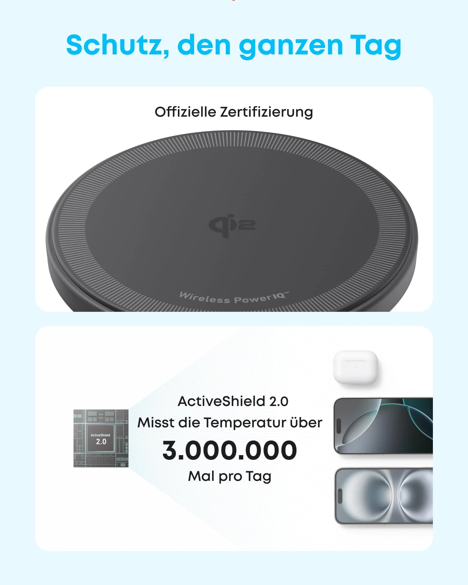 Anker Zolo Kabelloses Ladegerät (magnetisch, Pad) - Image 4