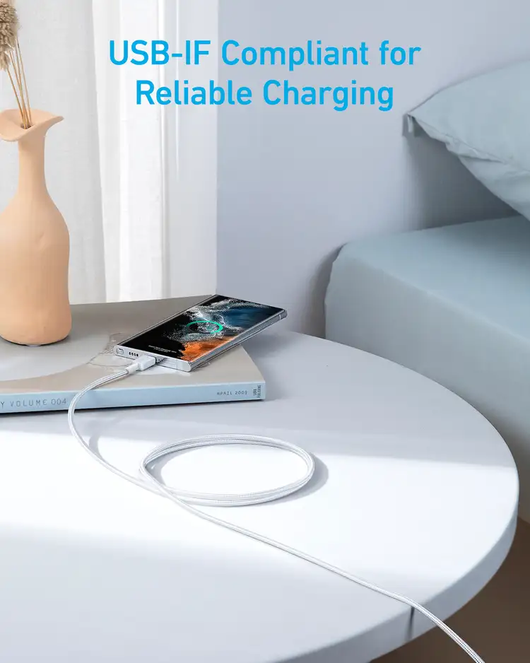 Anker 322 USB-C auf USB-C Kabel (180cm, Geflochten) - Image 3