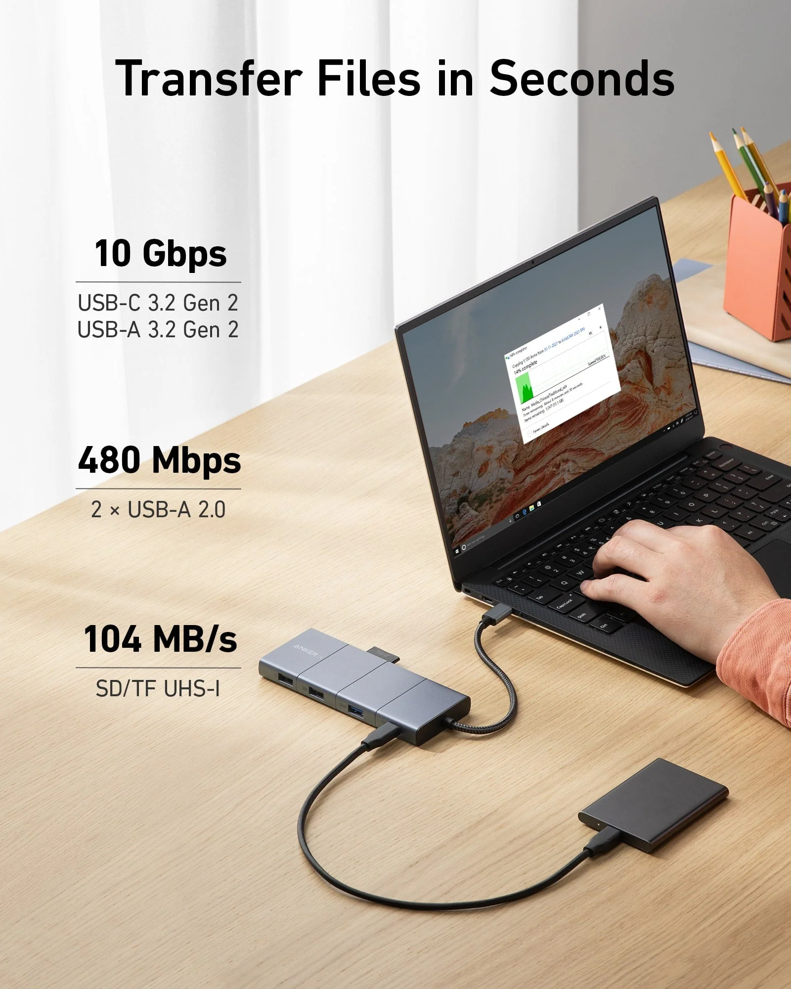 Anker <b>565</b> USB-C Hub (11-in-1) - Image 3