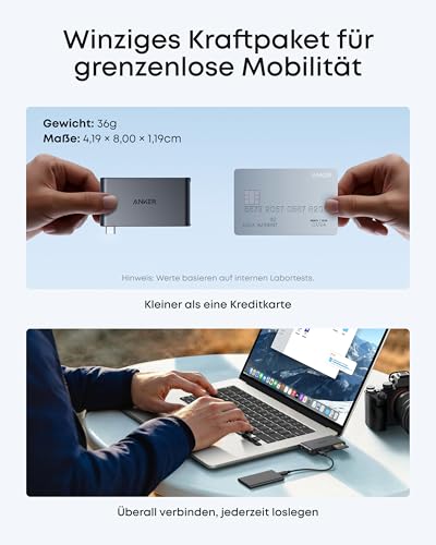 Anker Nano USB-C Hub (6-in-1, 5Gbps) - Image 6