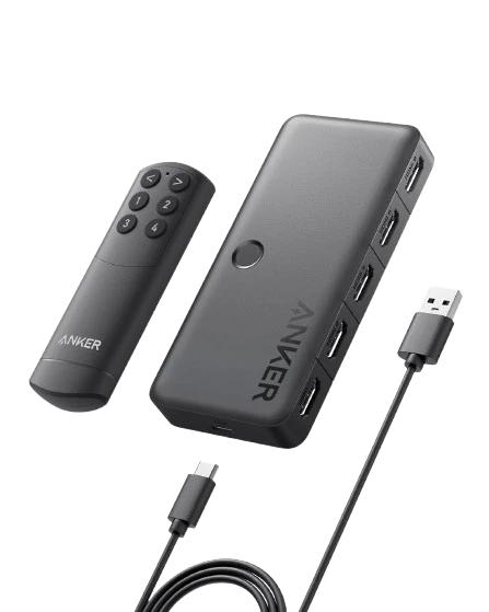 Anker HDMI-Switch (4 IN 1 OUT, 4K HDMI)