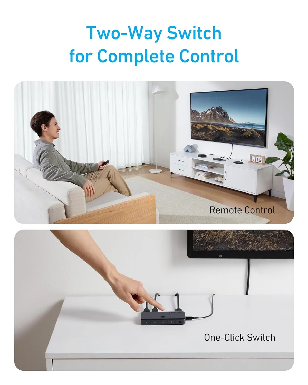 Anker HDMI-Switch (4 IN 1 OUT, 4K HDMI) - Image 3