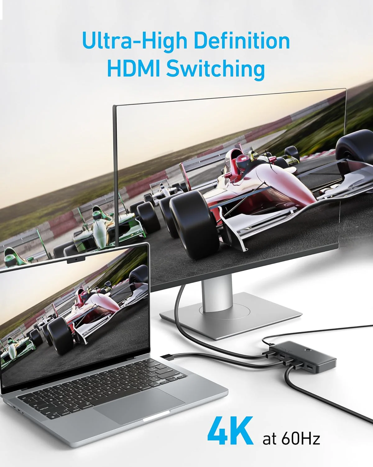 Anker HDMI-Switch (4 IN 1 OUT, 4K HDMI) - Image 4