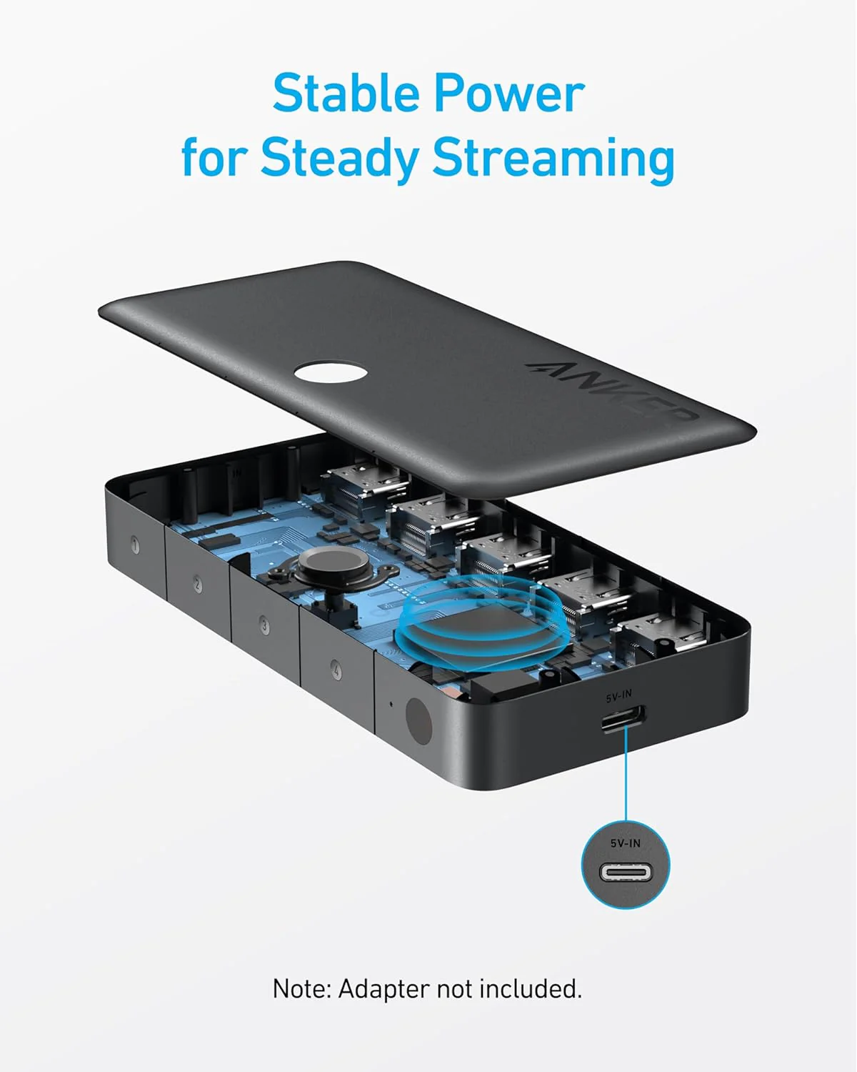 Anker HDMI-Switch (4 IN 1 OUT, 4K HDMI) - Image 5