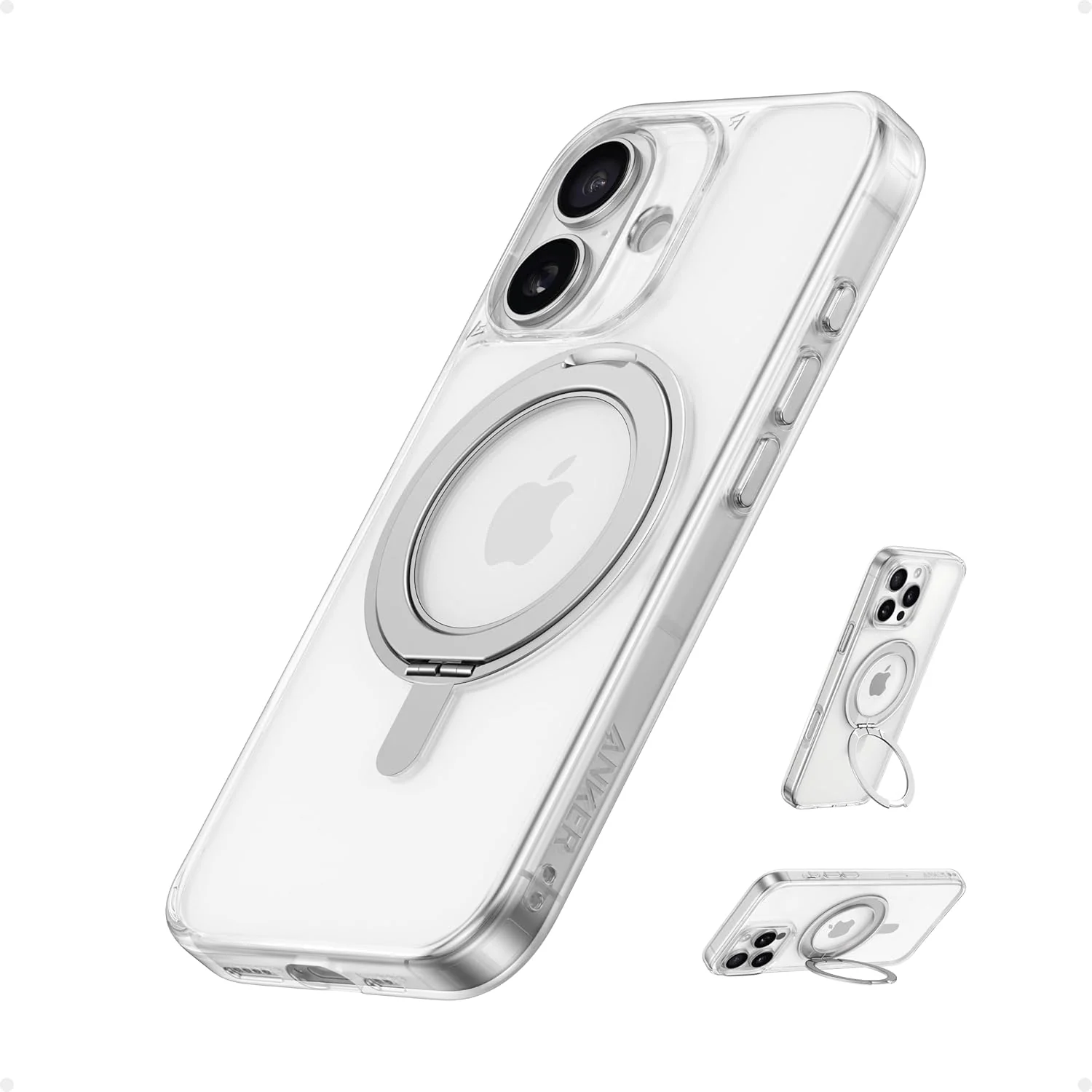 Anker MagGo Magnetisches Handy-Case mit Ständer (360° Ringständer, für iPhone 16) - Image 6