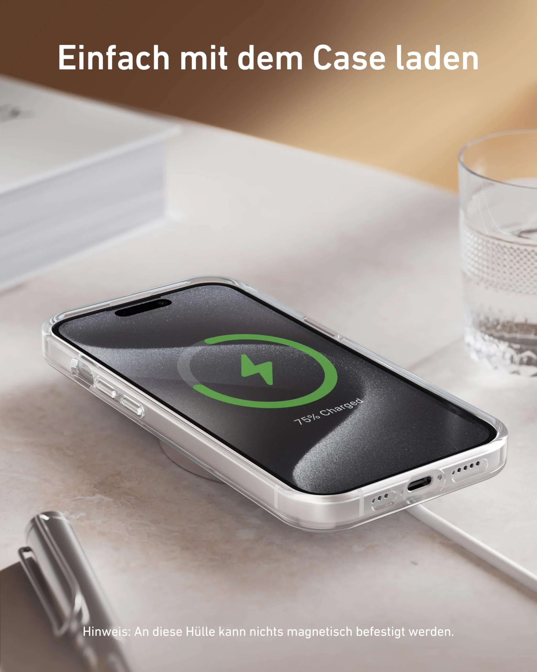 Anker iPhone 16 Hülle, Stoßfest nach Militärstandard, Transparent & Vergilbungsresistent - Image 6