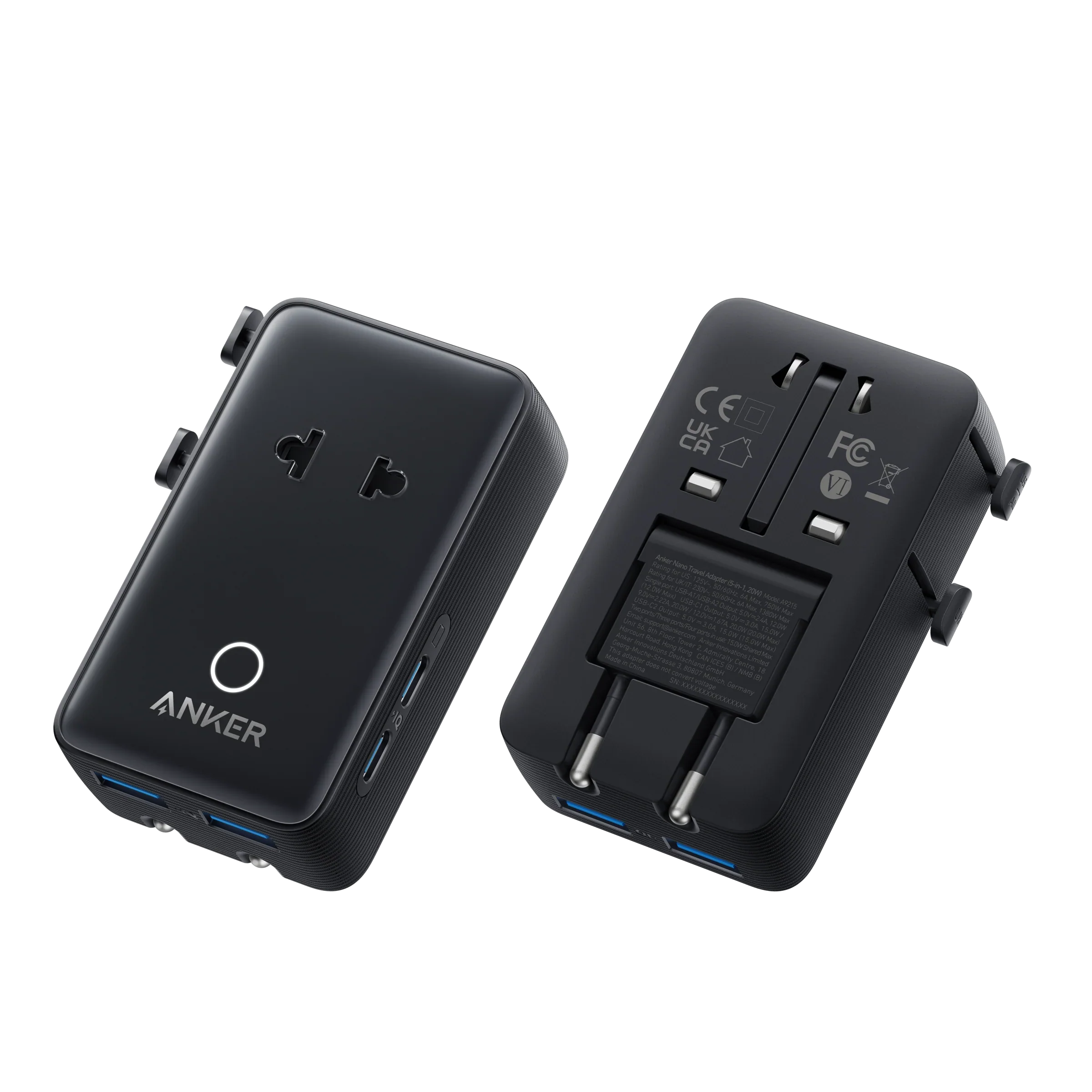 Anker Nano Reiseadapter (5-in-1, 20W) - Image 7