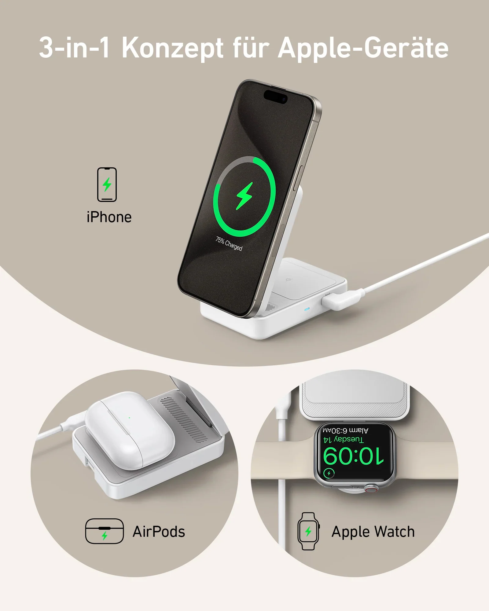 Anker MagGo Kabellose Ladestation (Faltbar 3-in-1) (Nur für Mitglieder) - Image 19