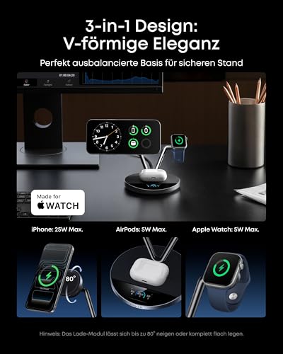 Anker Prime Kabellose Ladestation (3-in-1 Ständer) (Nur für Mitglieder) - Image 5