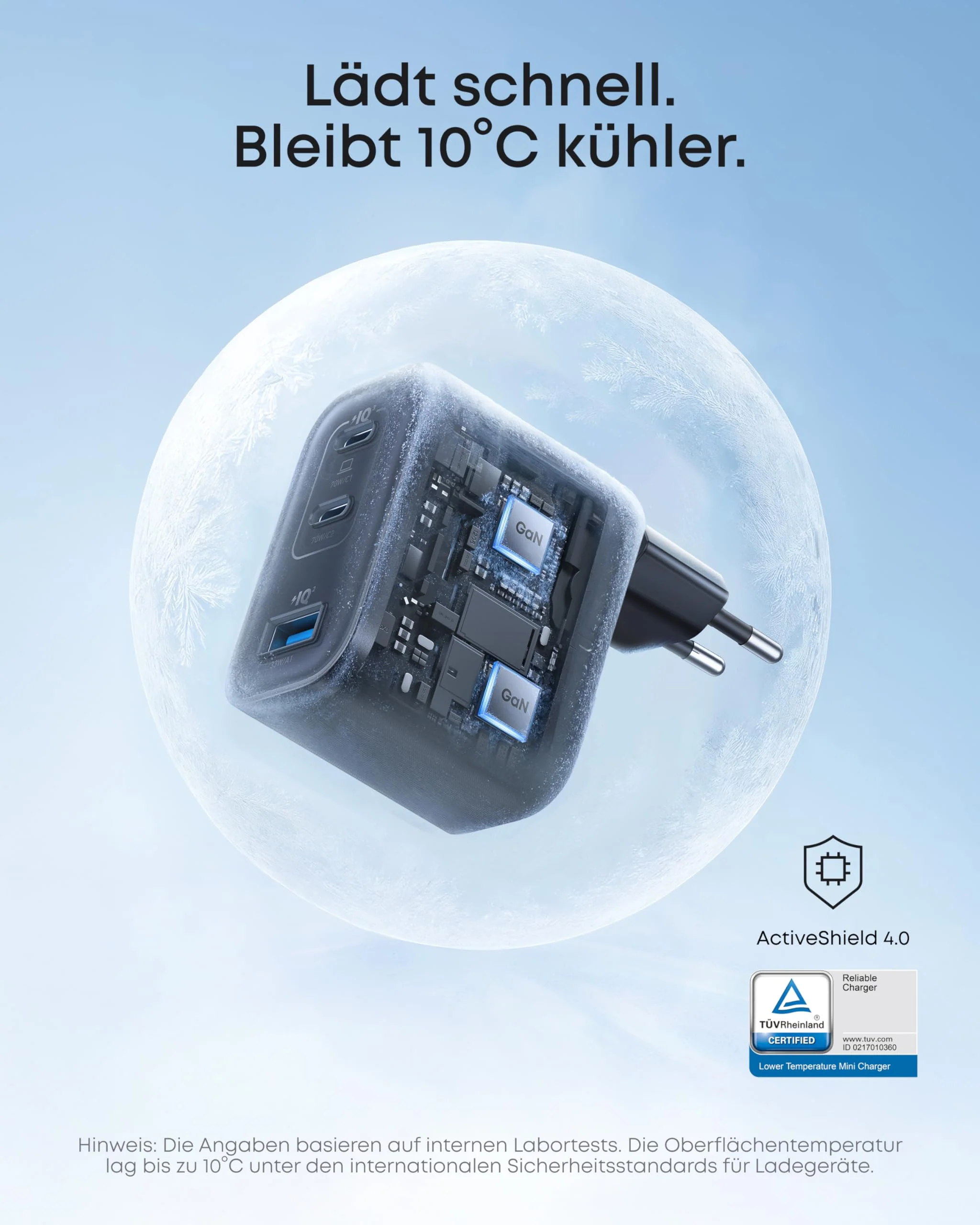 Anker Nano Ladegerät (70W, 3 Ports) - Image 11