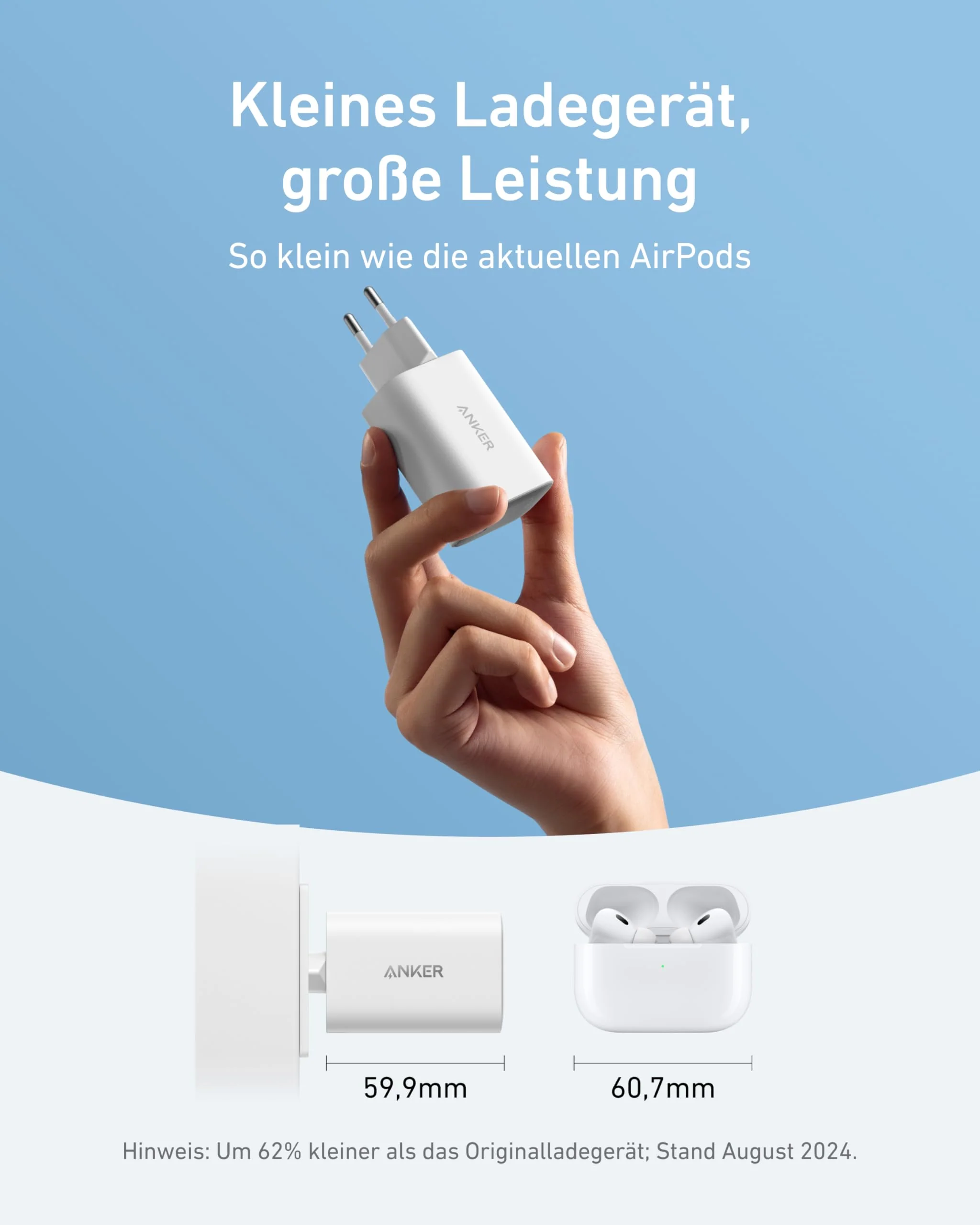 Anker Nano Ladegerät (100W) mit USB-C Kabel - Image 3