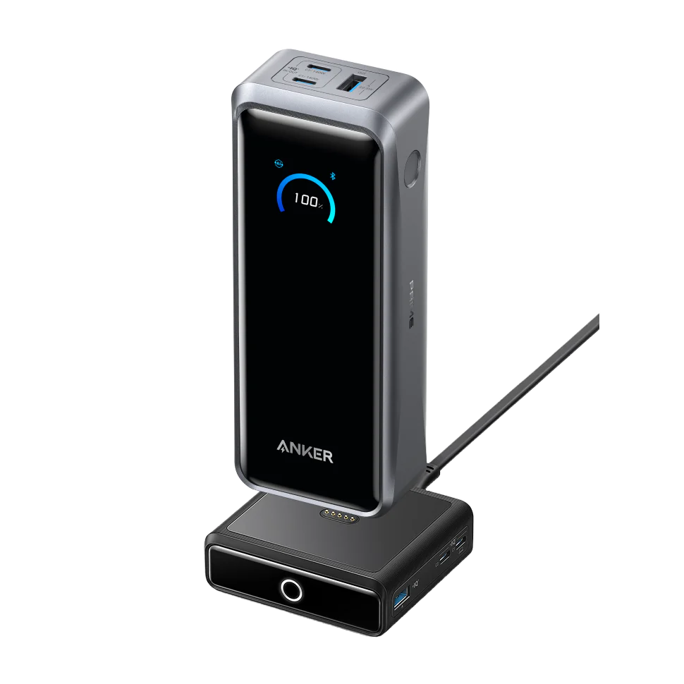 Anker Prime Powerbank (26K, 300W) + Anker 100W Ladestation für Anker Prime Powerbank (Nur für Mitglieder)