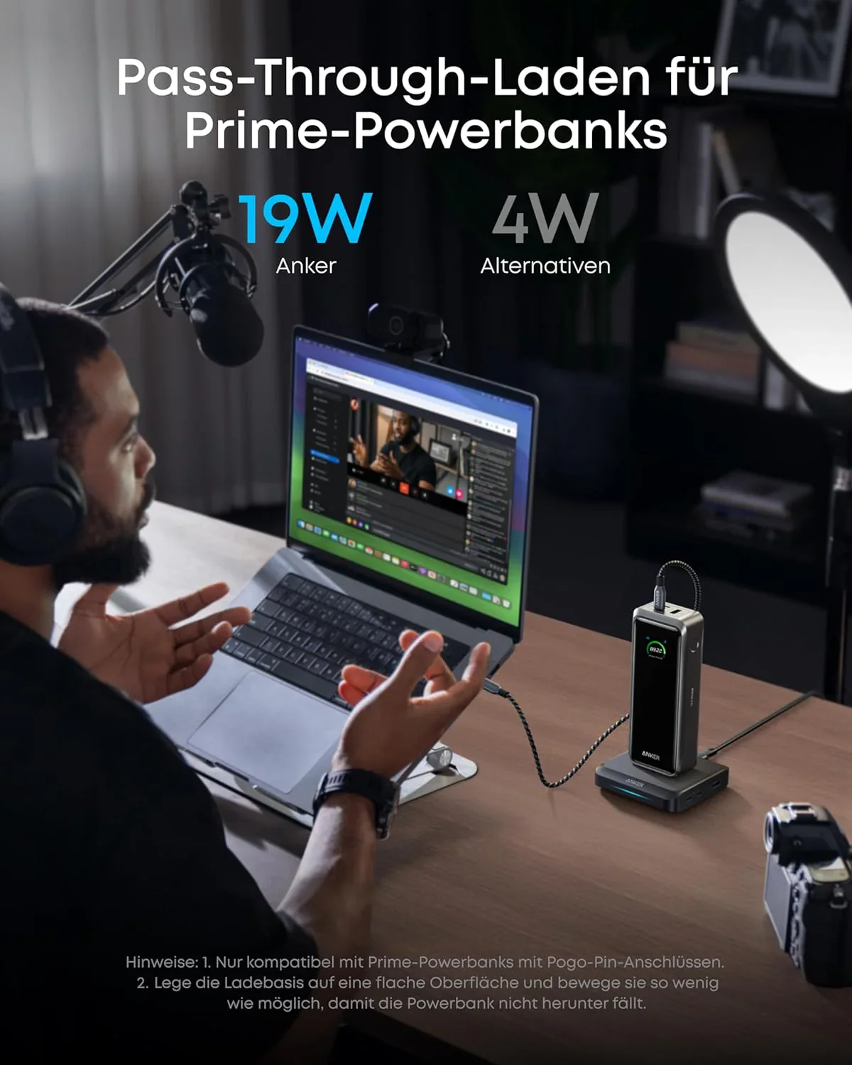 Anker Prime Powerbank (20K, 220W) + Anker Prime Ladebasis (150W, 3 Ports) - Image 13