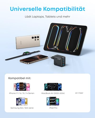 Anker Zolo Ladegerät (70W, 4 Ports) - Image 7