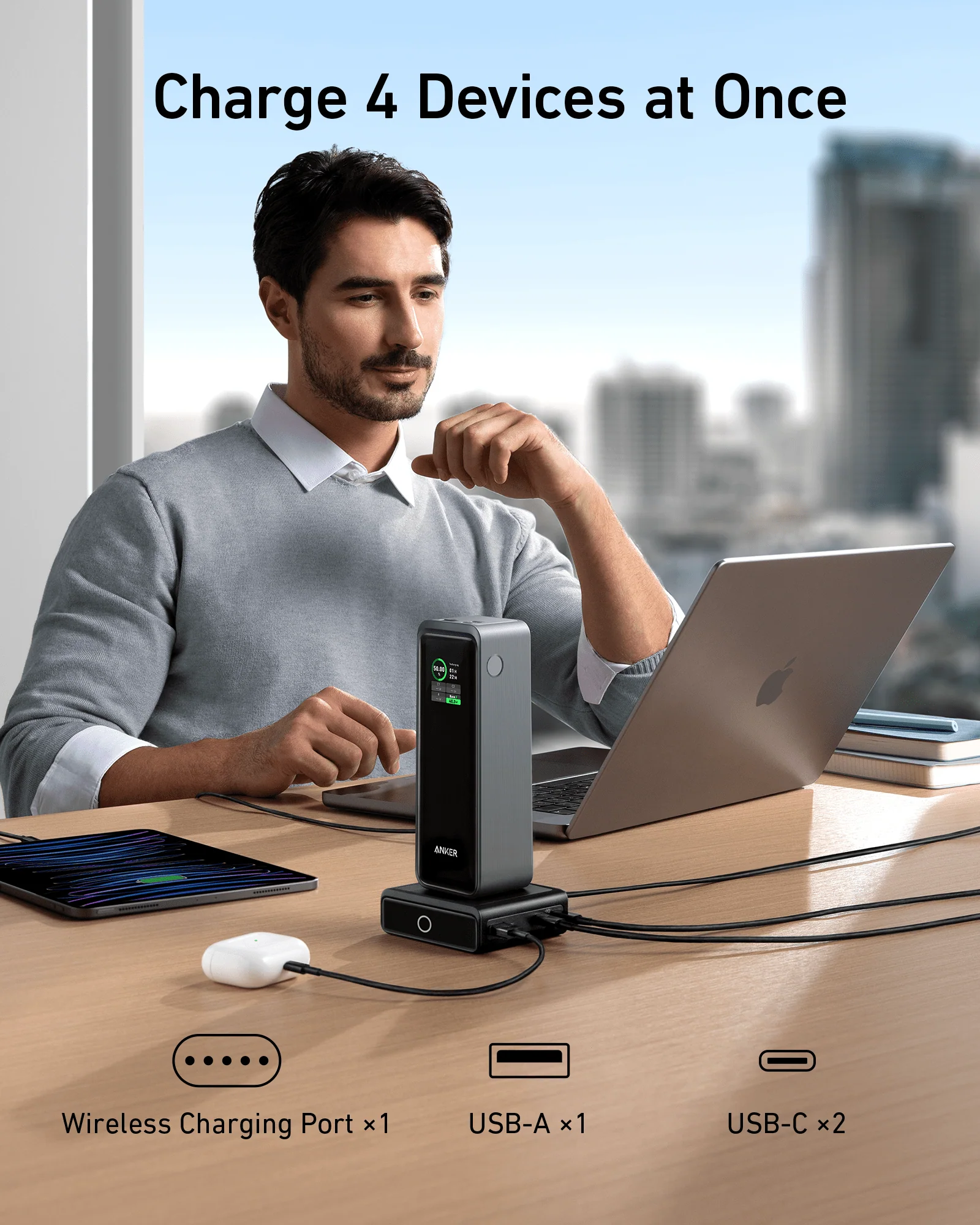 Anker Prime 20000mAh Powerbank (200W) mit 100W Ladebasis - Image 11