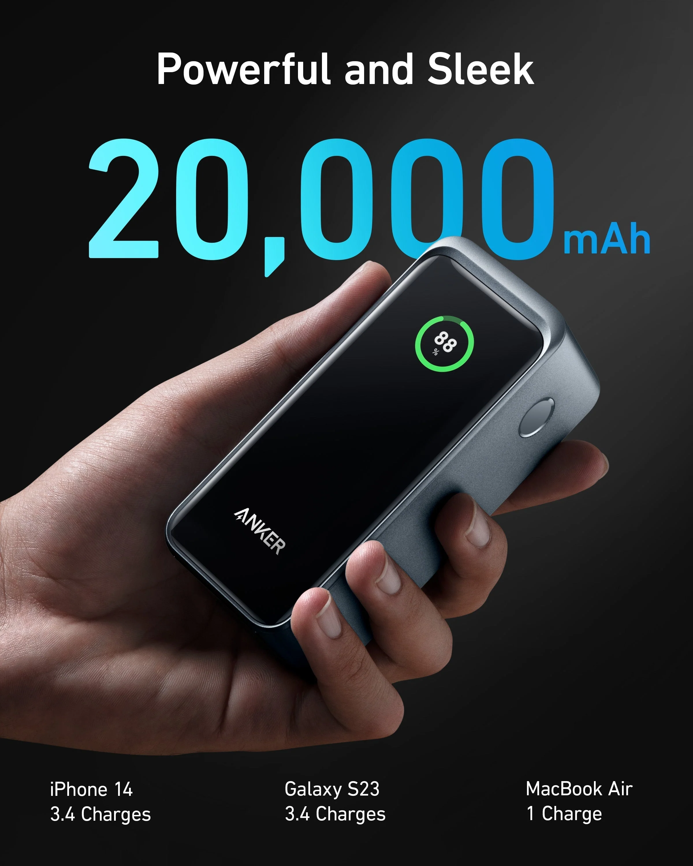 Anker Prime 20000mAh Powerbank (200W) mit 100W Ladebasis - Image 4