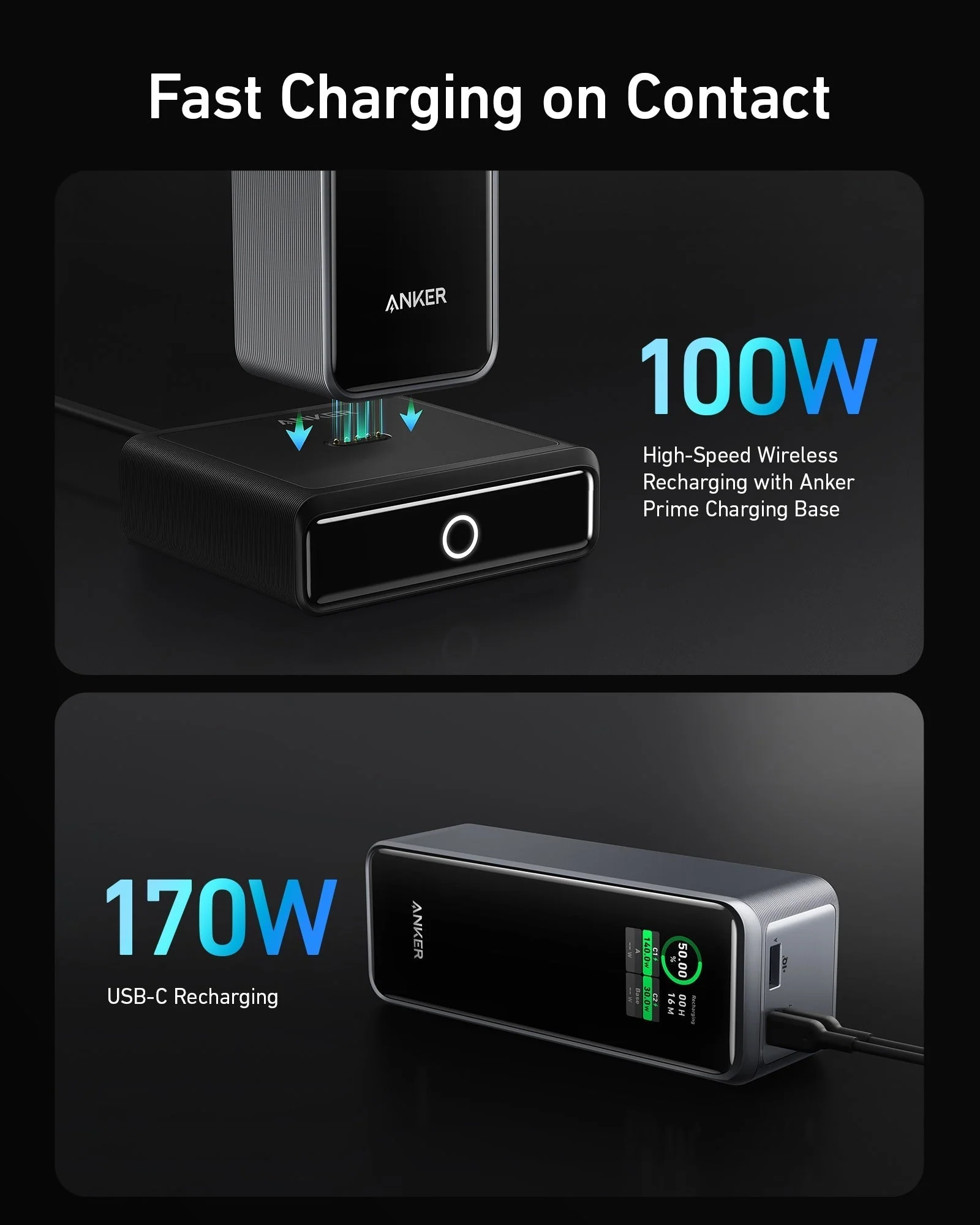 Anker Prime 27650mAh Powerbank (250W) mit 100W Ladebasis - Image 5