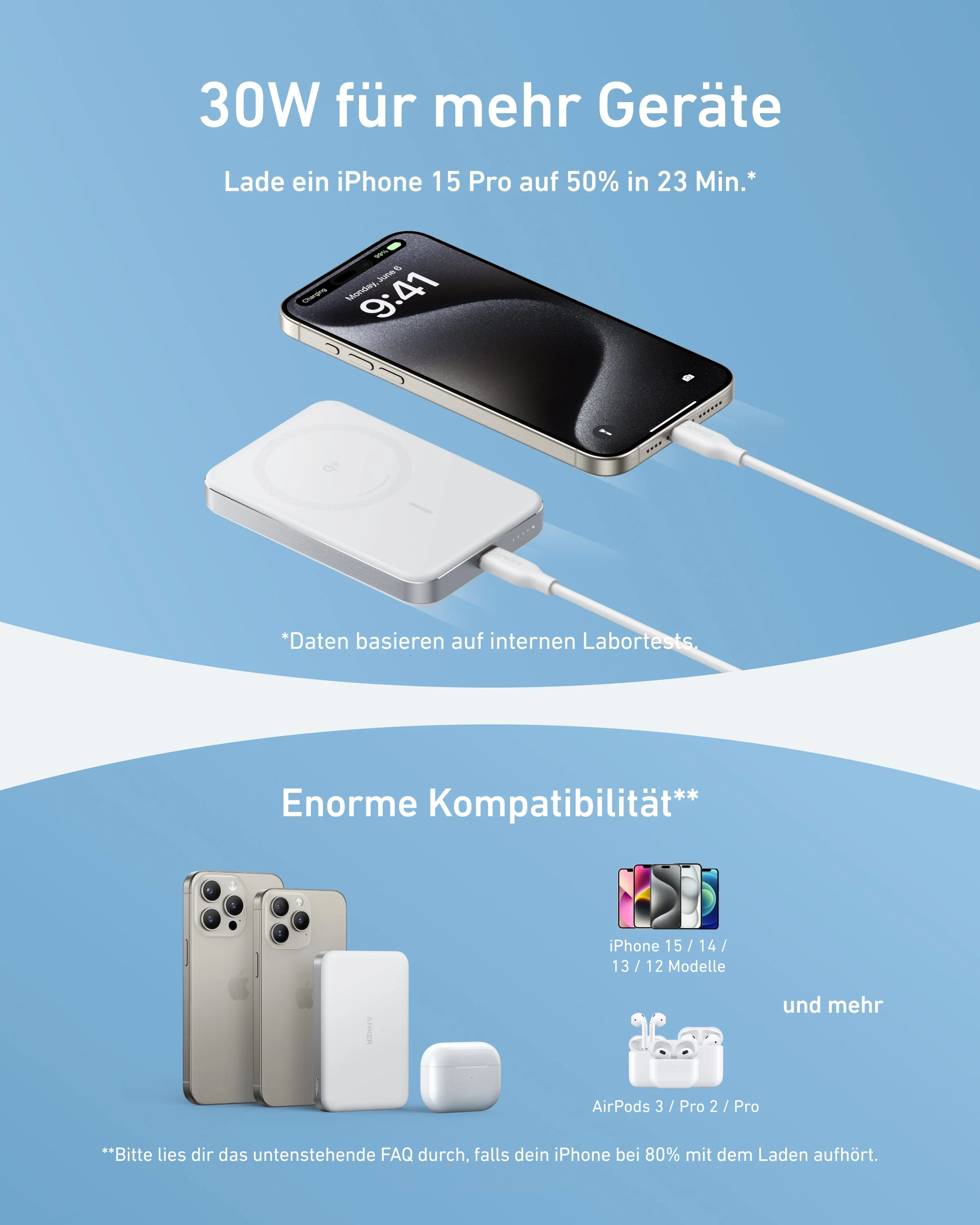 Anker MagGo Powerbank (10000mAh, Slim, 2er-Pack) - Image 6