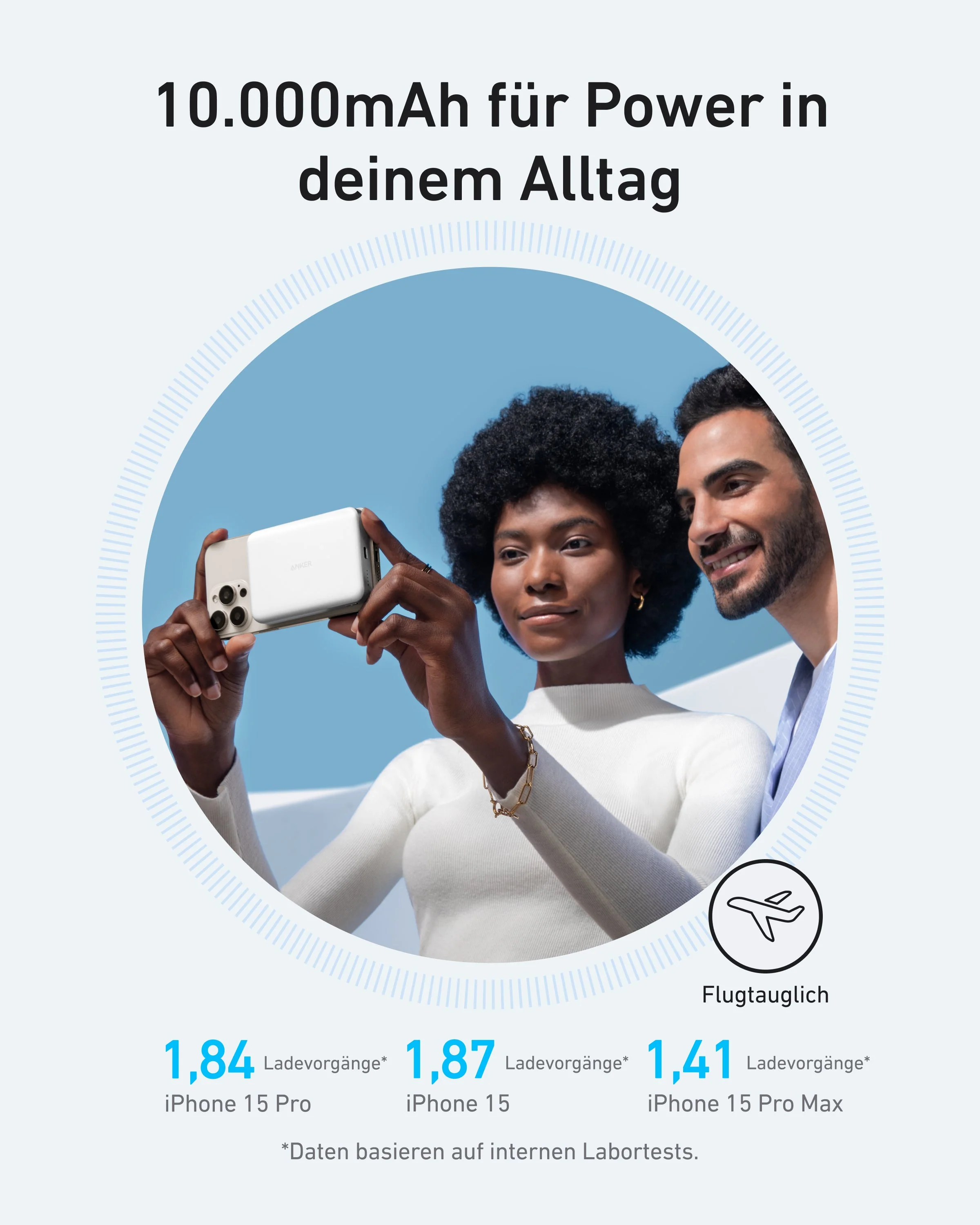 Anker MagGo Powerbank (10000mAh, Slim, 2er-Pack) - Image 7