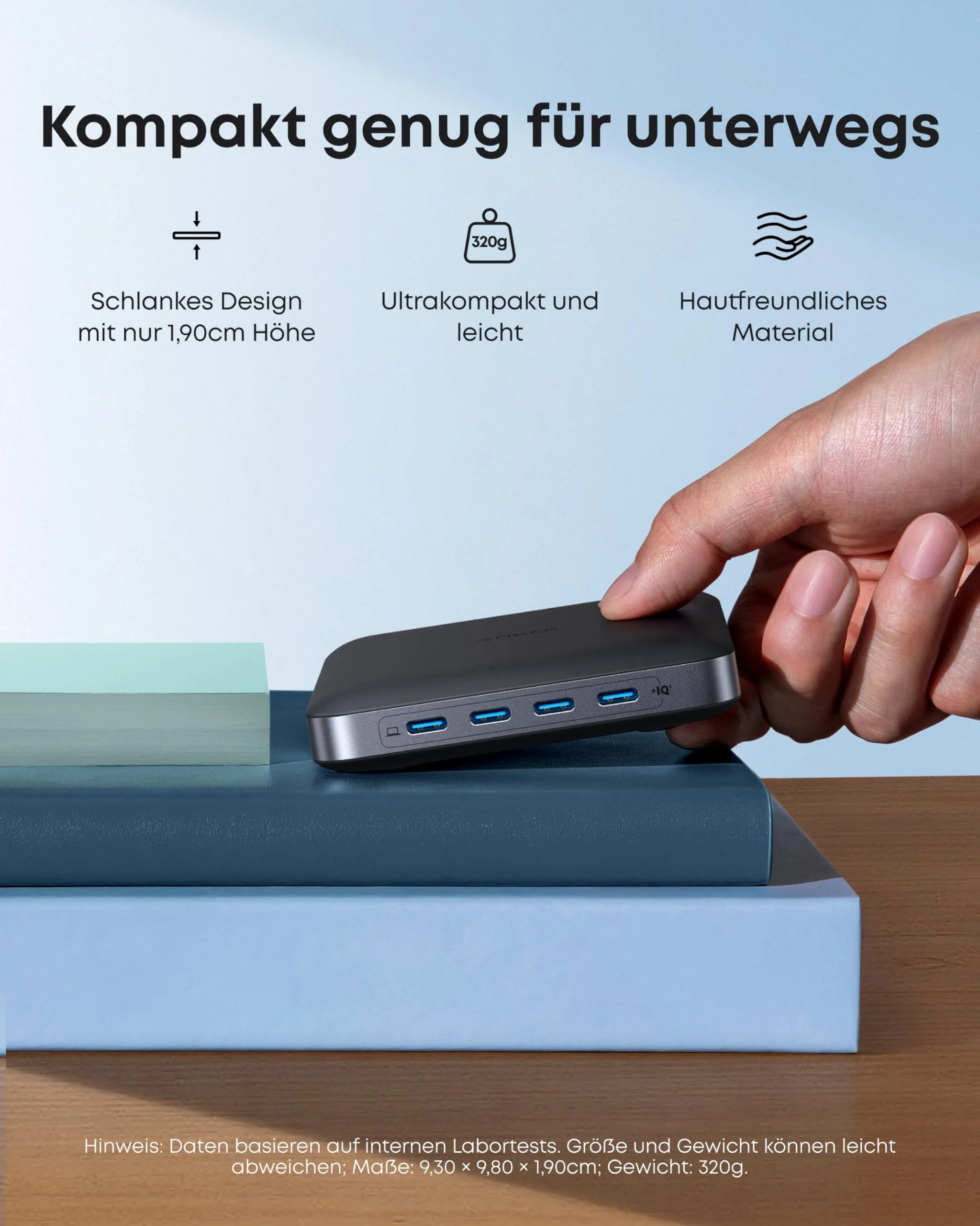 Anker Nano Powerbank (10K, 45W, Integriertes einziehbares USB-C Kabel) + Anker Nano Ladegerät (130W, 6 Ports) - Image 10