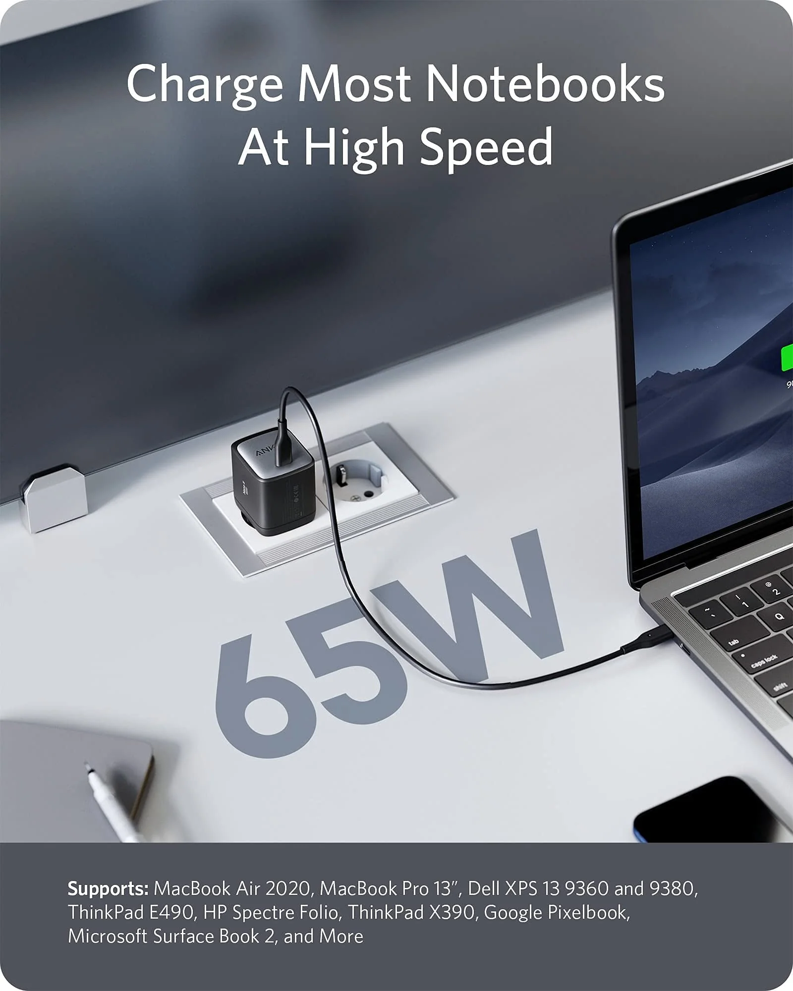Anker <b>715</b> Ladegerät (Nano II 65W) - Image 3