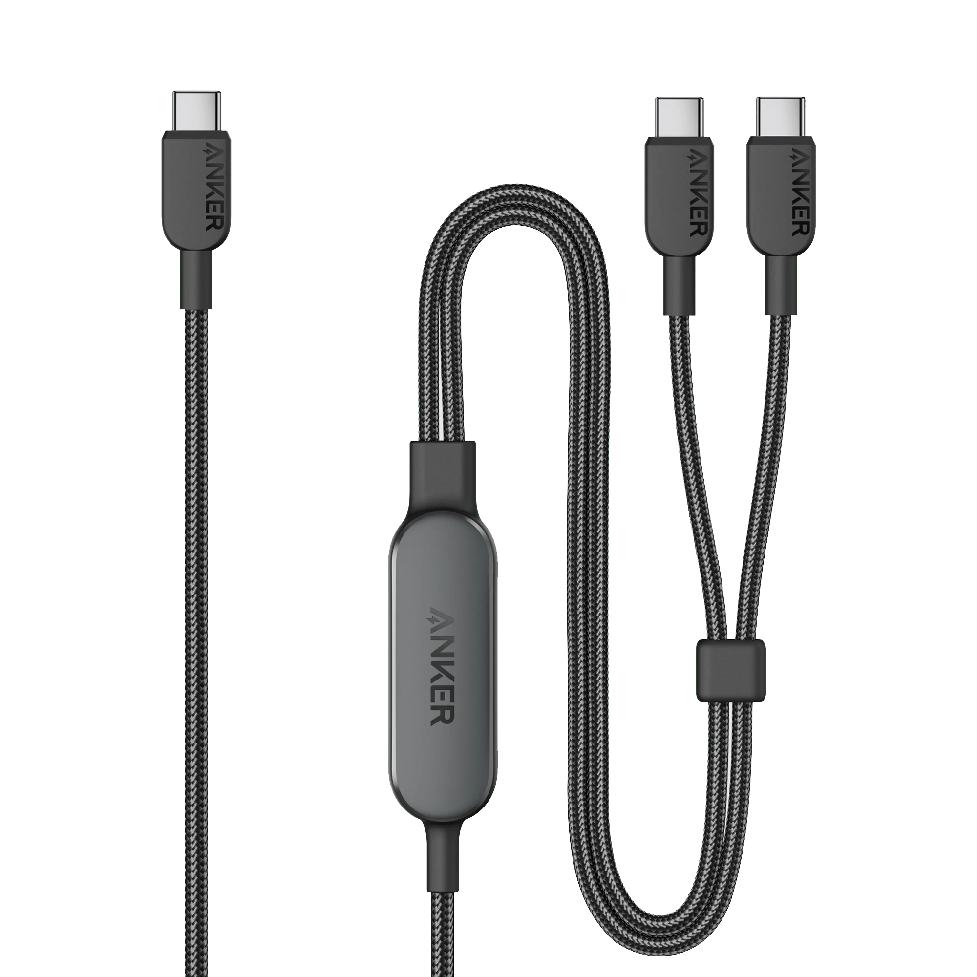 Anker <b>715</b> Ladegerät (Nano II 65W) + Anker 2-in-1 USB-C auf USB-C Kabel (120cm, 140W, Flecht-Design) - Image 9