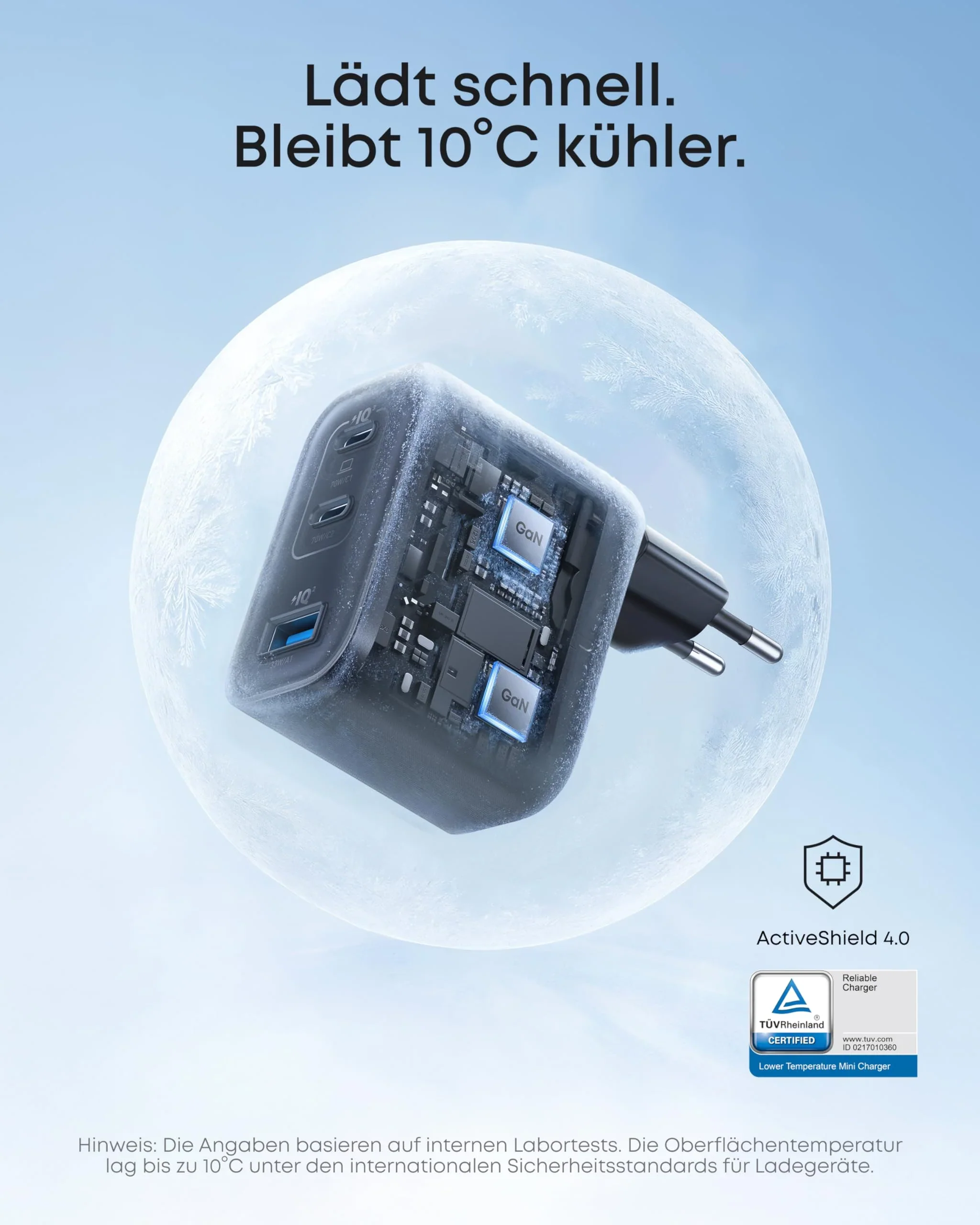 Anker Prime Ladegerät (200W, 6 Ports, GaN) + Anker Nano Ladegerät (70W, 3 Ports) - Image 11