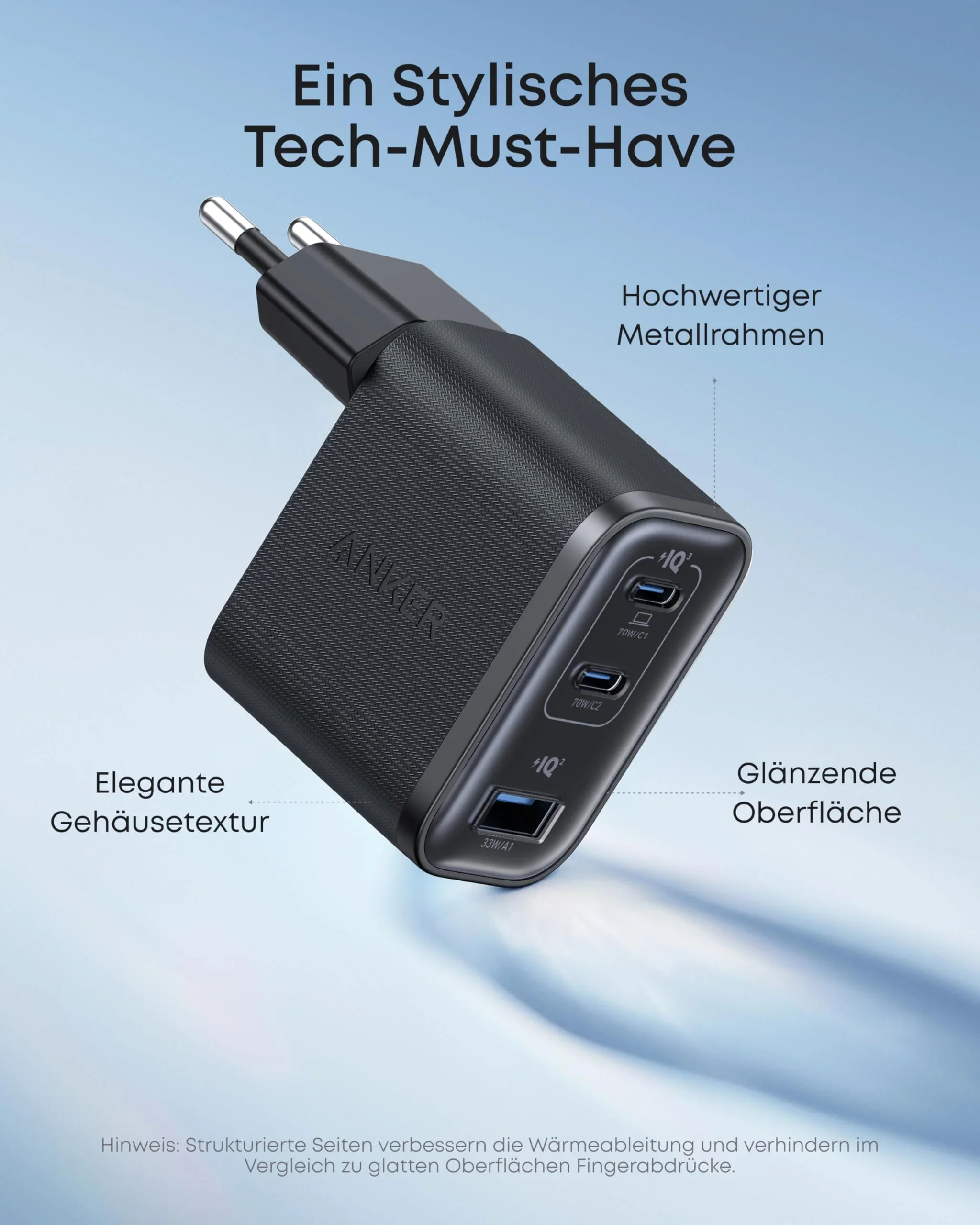 Anker Prime Ladegerät (200W, 6 Ports, GaN) + Anker Nano Ladegerät (70W, 3 Ports) - Image 12