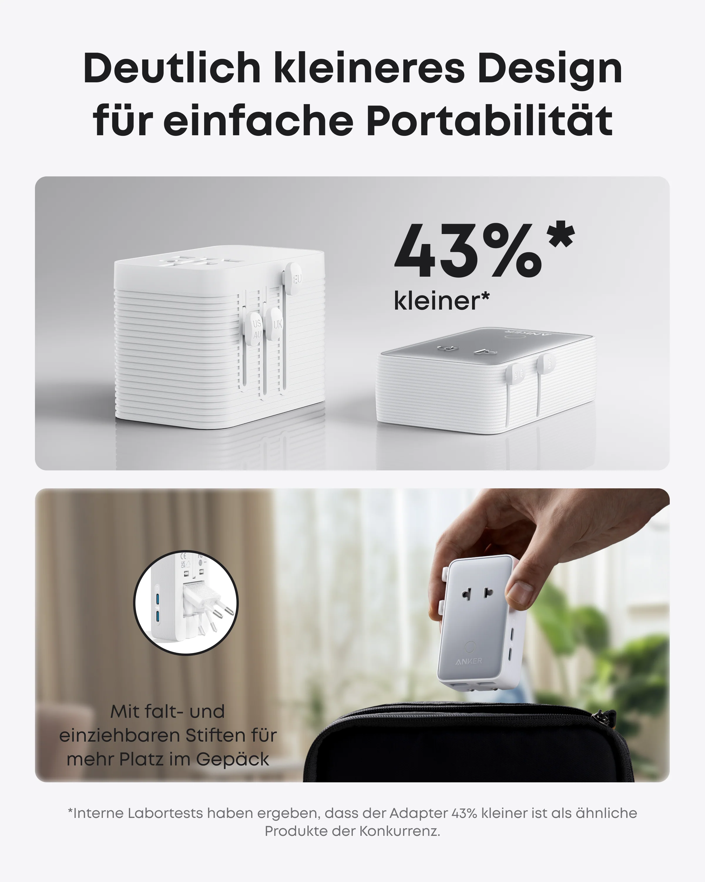 Anker Nano Reiseadapter (5-in-1, 20W) - Image 4