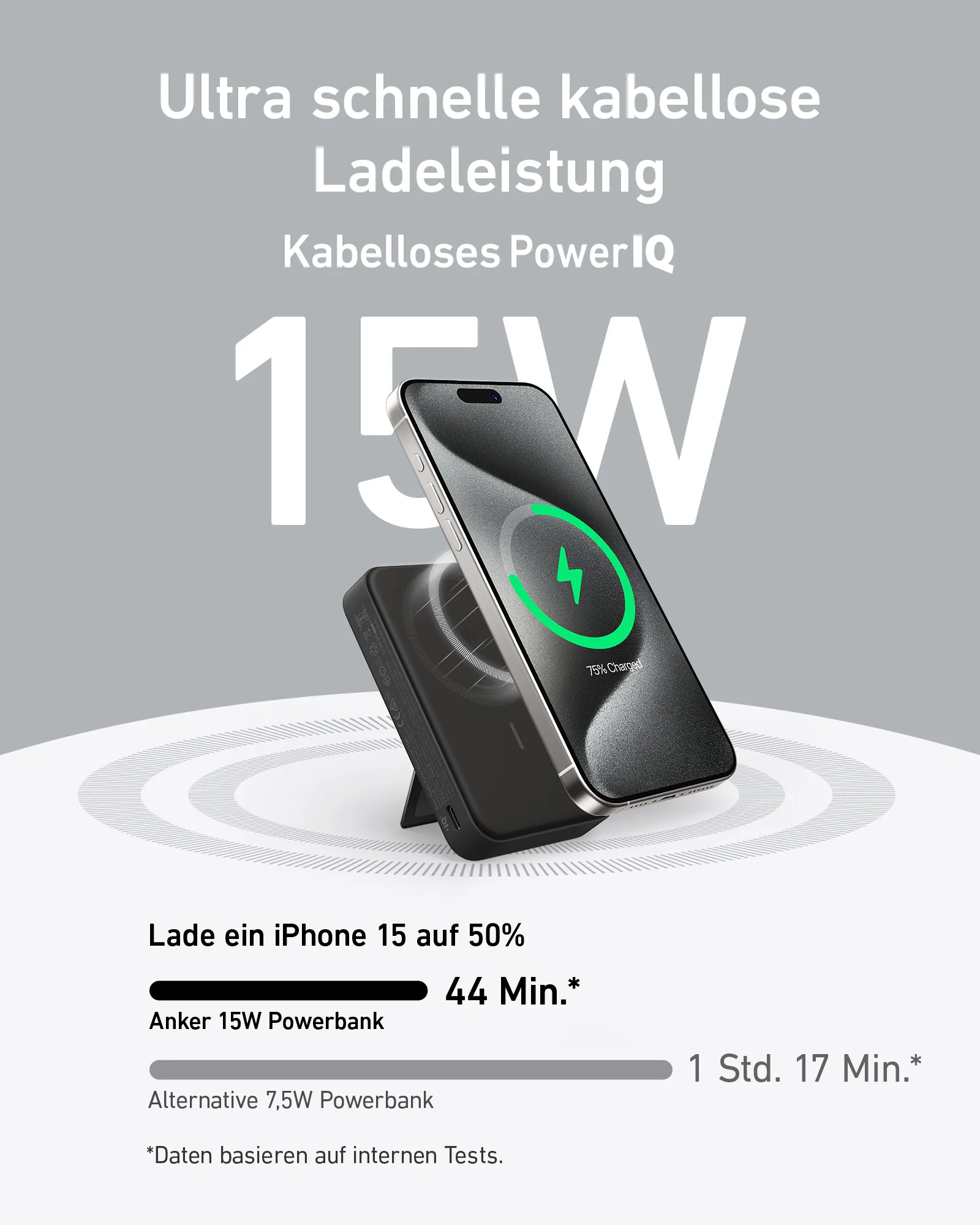 Anker MagGo Kabellose Ladestation (Faltbar 3-in-1) + Anker MagGo Powerbank (10K) - Image 11