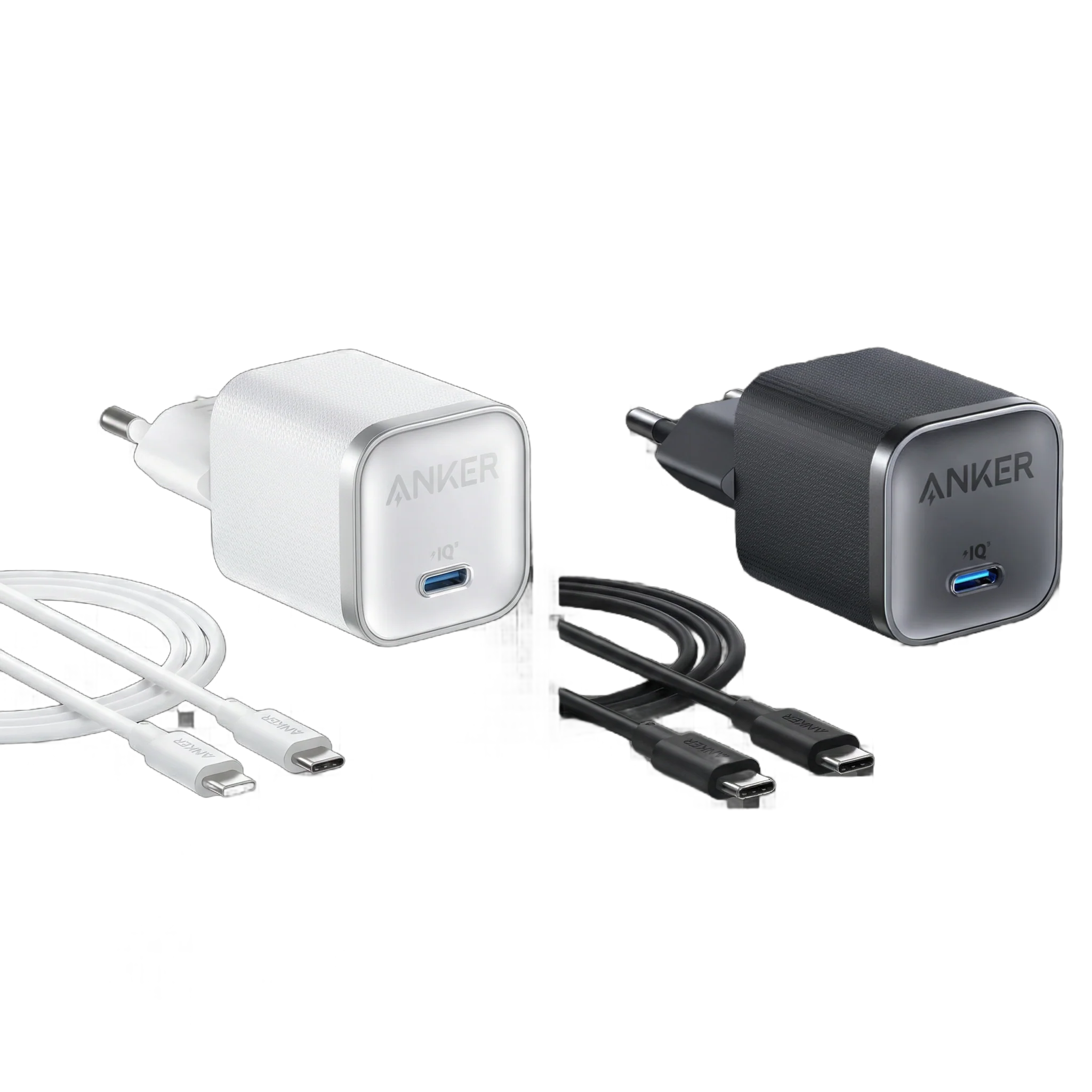 Anker Nano Ladegerät (45W, mit 180cm USB-C Kabel)+Anker Nano Ladegerät (45W, mit 180cm USB-C Kabel)