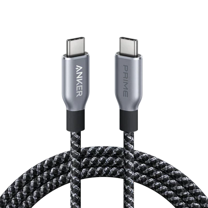 Anker Ladegerät (140W, 4-Port, PD 3.1) mit USB-C Kabel + Anker Prime USB-C auf USB-C Kabel (240W, Upcycled-Flechtdesign, 1,8m) - Image 13