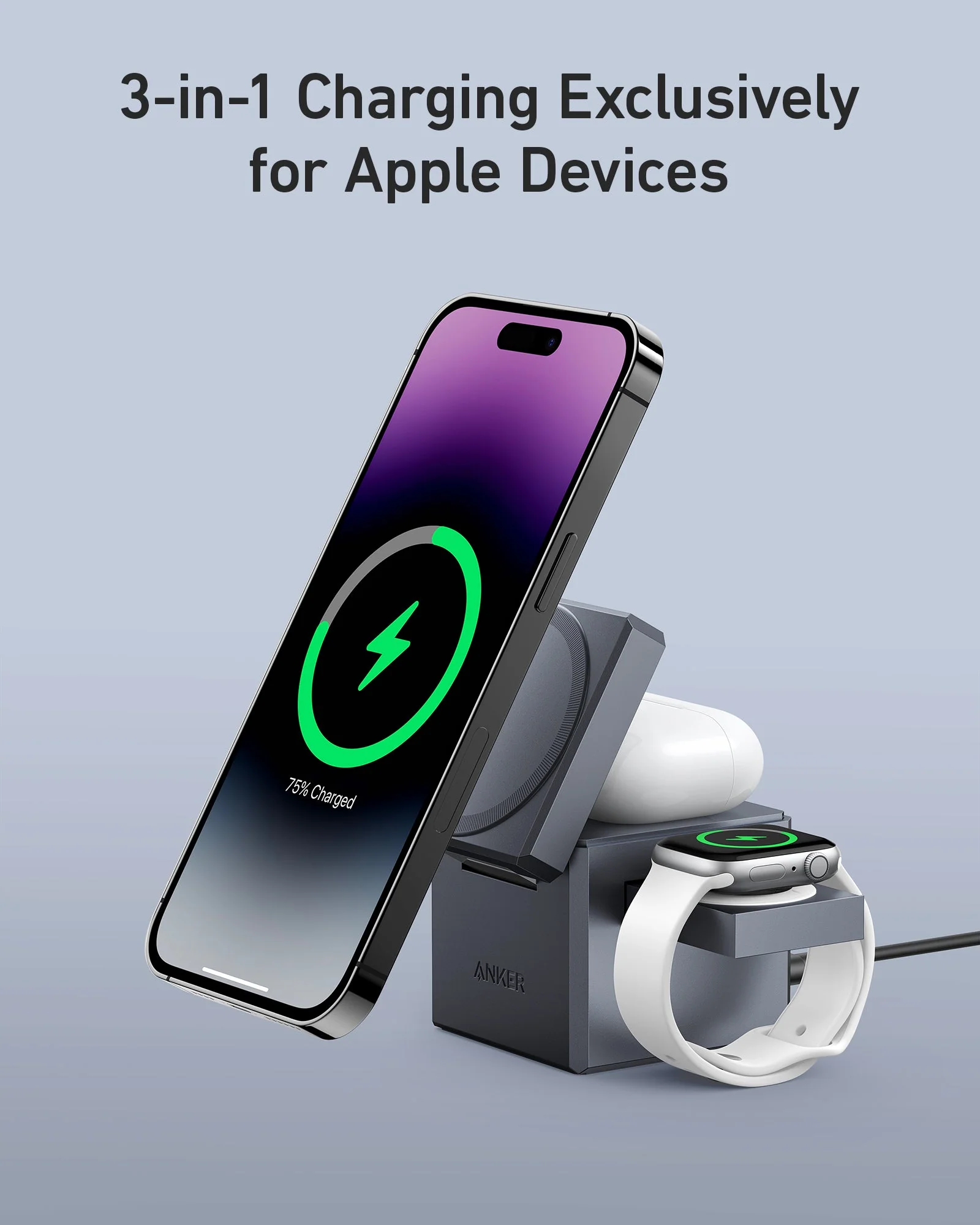 Anker 3-in-1 Ladewürfel mit MagSafe - Image 5
